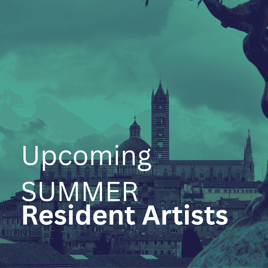 Introducing our upcoming summer-fall Resident Artists!