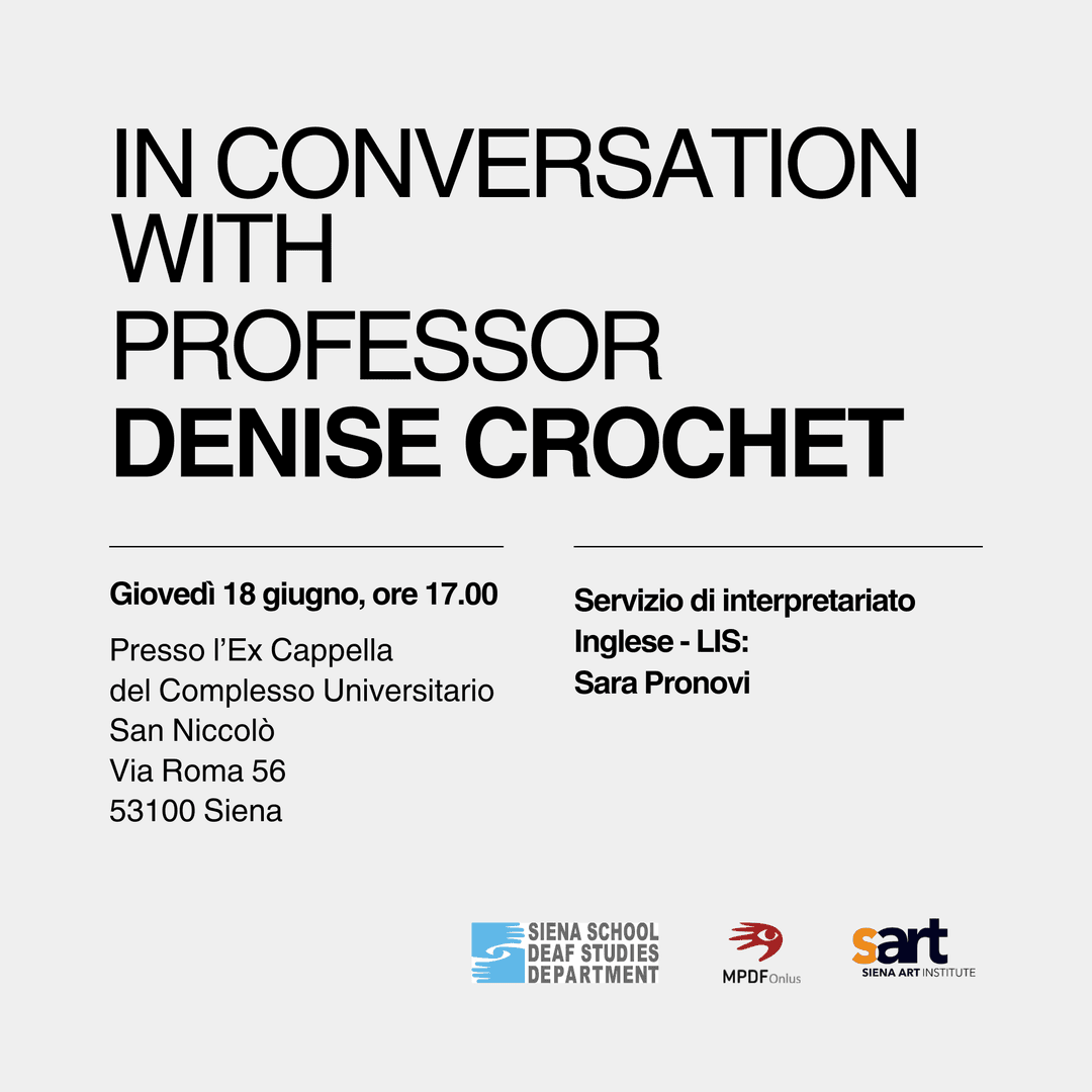In conversation with Prof. Denise Crochet