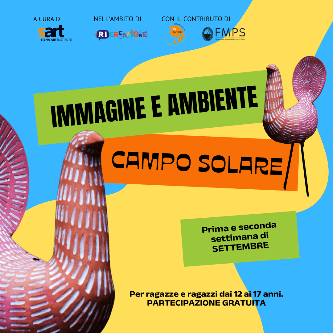 Campo Estivo 2026: IMMAGINE e AMBIENTE - Osservare, imparare e creare