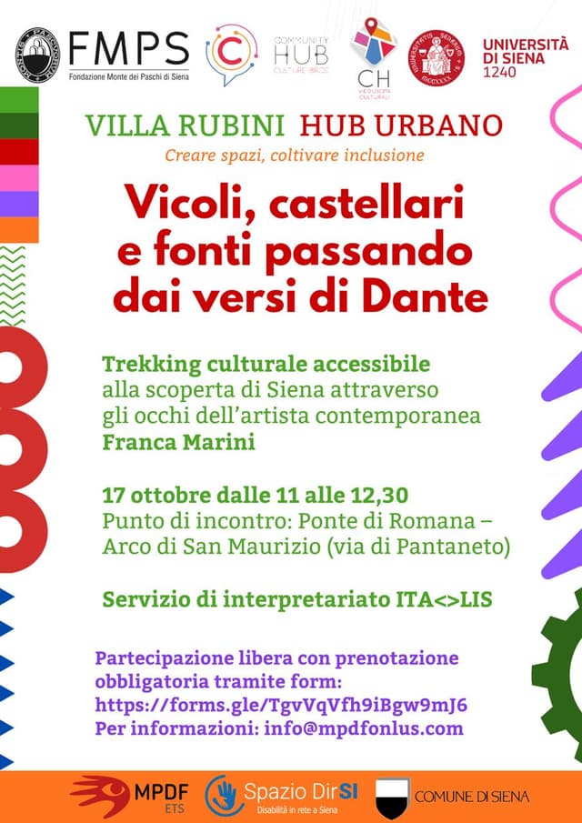Vicoli, castellari e fonti passando dai versi di Dante - Trekking urbano