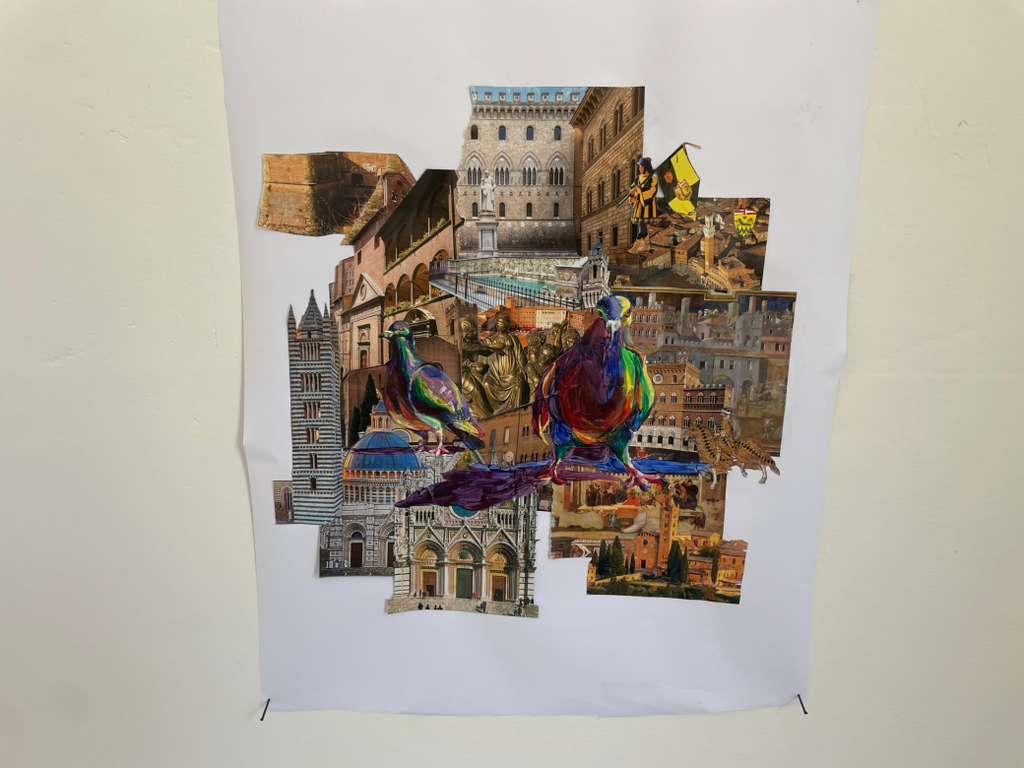 Artistic work by students of Ohio University